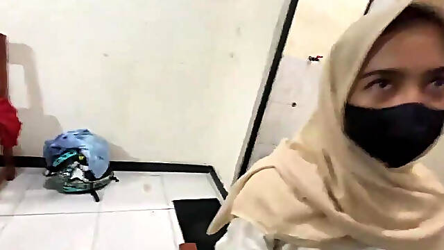 Jajan Psk Michat Ukhty Hijab Di Kost Full Di