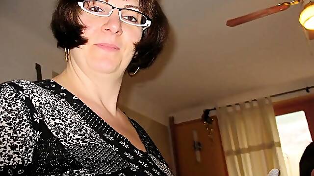 Mature husband and girl.