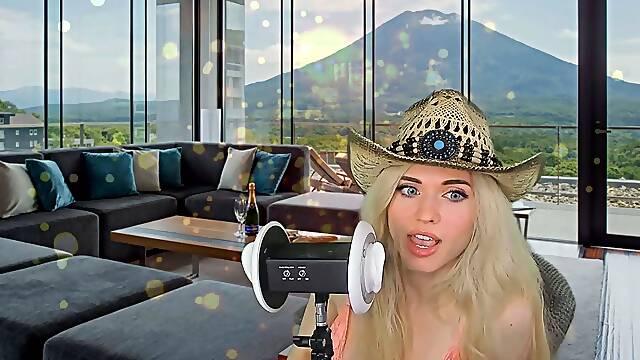 Amateur blonde teen Casi James with porno movie
