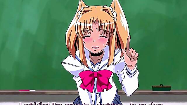 Horny tentacle mo,ster fucks a hot brunette