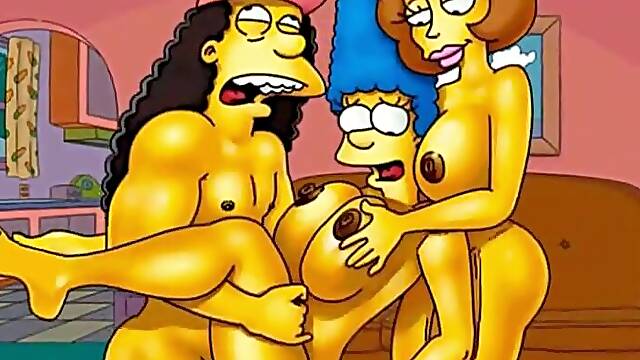 Marge Simpson real wife cheating