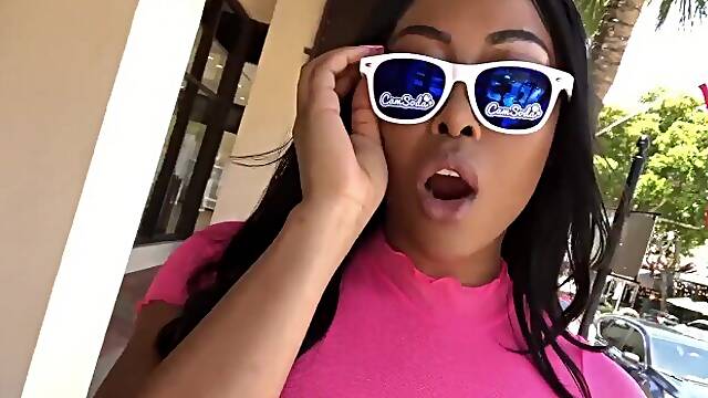 Camsoda - moriah mills public see through sexy lingerie and oiled up ass