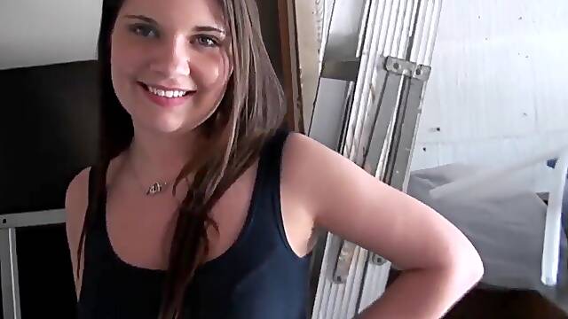 Bruno gets his fat and meaty dick sucked really good by a hot and sensual brunette babe with a hot body and natural tits Scarlette Rose on her knees and enjoys in oral pleasing.