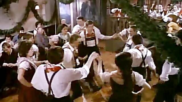 60s astronaut lady gets passionately fucked in hairy pussy by alien