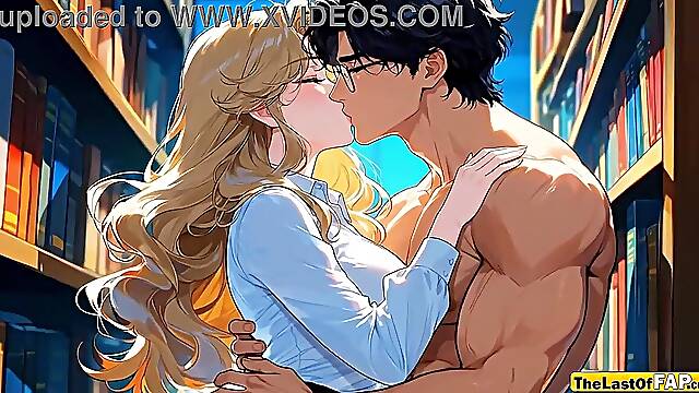 Hot Russian MILF gets a wild library fuck from obsessed student