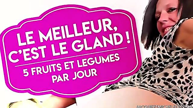 Jessica Farmer And Tani A In Le Meilleur, Cest Le Gland! 5 Fruits Et Legumes Par Jour(le Coq Enchante) Cast Veronica