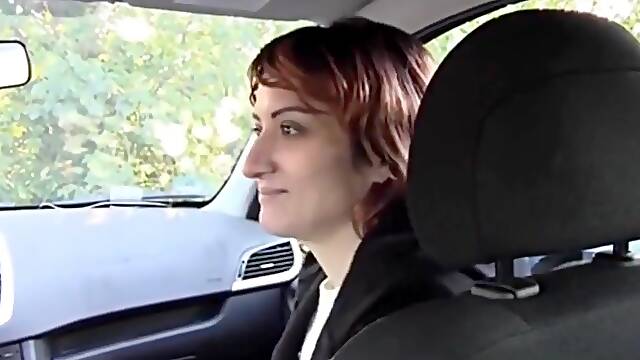 Turkish girl foot fetish meeting in car feet licking