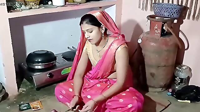 Desi indian Marathi kavita professor with student