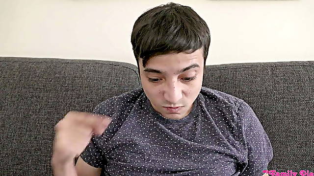 Stepbrother Says, My penis has a mind of its own!