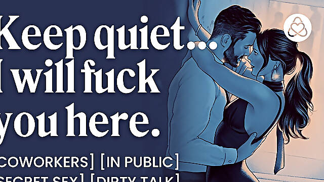 ASMR Audio Porn: Enemies to Lovers Coworker Fuck in a Stairwell - Secret Quickie &amp; Public Sex - Erotic Audio Roleplay for Women