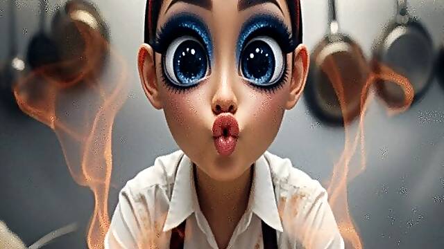 CHEESY SWEATY WHITE SOCKS BIG EYES STARING