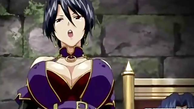 Bigboobs hentai gets tentacle worms hard drill